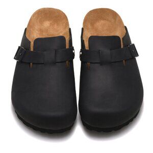 Birkenstock Boston Oiled Leather Soft Footbed Clog